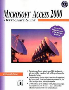Paperback Microsoft Access 2000 Developer's Guide [With CDROM] Book