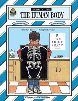 Paperback Human Body Thematic Unit Book