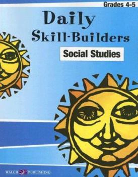 Paperback Daily Skill-Builders Social Studies Grades 4-5 Book