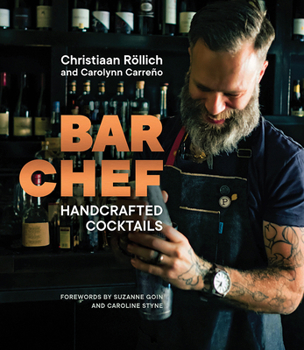 Hardcover Bar Chef: Handcrafted Cocktails Book