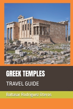 Paperback Greek Temples: Travel Guide Book