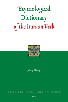Hardcover Etymological Dictionary of the Iranian Verb Book