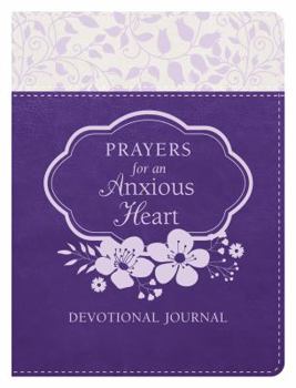 Imitation Leather Prayers for an Anxious Heart Devotional Journal Book