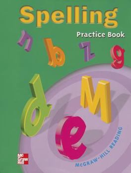 Paperback McGraw Hill Spelling Practice Book Grade 3 Book