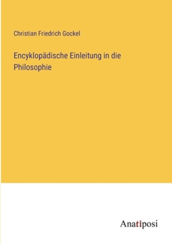 Paperback Encyklopädische Einleitung in die Philosophie [German] Book