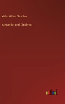 Hardcover Alexander and Dindimus Book