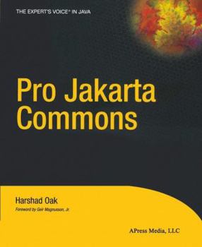 Paperback Pro Jakarta Commons: The Expert's Voice in Java Book