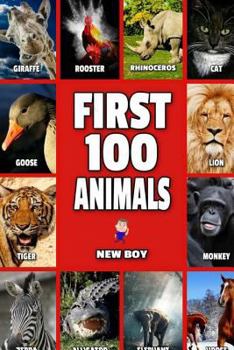 Paperback First 100 Animals: Full Color Animal Book