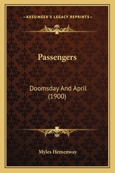 Paperback Passengers: Doomsday And April (1900) Book