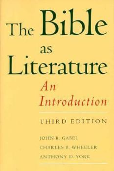 Paperback The Bible as Literature: An Introduction Book