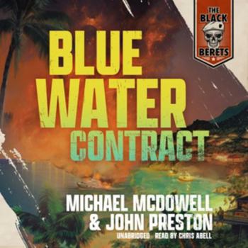 Audio CD Blue Water Contract: Library Edition (Black Berets) Book