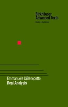 Hardcover Real Analysis Book