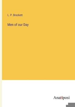 Paperback Men of our Day Book