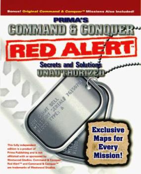 Paperback Command & Conquer: Red Alert Secrets & Solutions: The Unauthorized Edition Book
