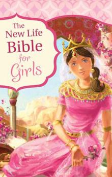 Hardcover The New Life Bible for Girls Book