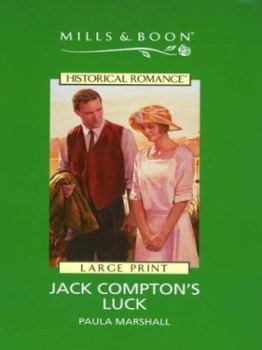 Hardcover Jack Compton's Luck [Large Print] Book