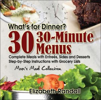 Paperback Mom's Meal Collection: 30 30-minute Menus Book