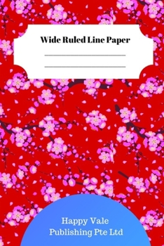 Paperback Cute Japan Theme Wide Ruled Line Paper Book