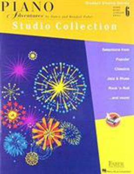 Paperback Faber Piano Adventures - Student Choice Series: Studio Collection Level 6 Book