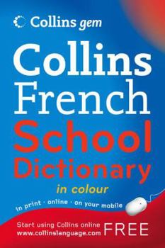 Paperback French School Dictionary [French] Book