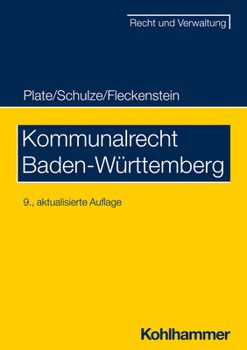 Paperback Kommunalrecht Baden-Wurttemberg [German] Book