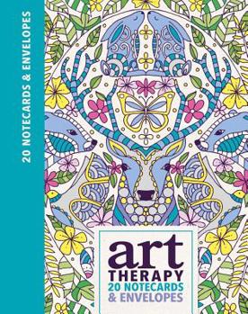Art Therapy 20 Notecards & Envelopes
