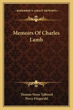 Paperback Memoirs Of Charles Lamb Book