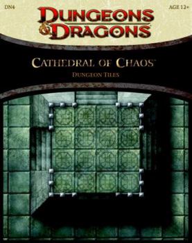 Paperback Cathedral of Chaos - Dungeon Tiles: A 4th Edition Dungeons & Dragons Accessory Book