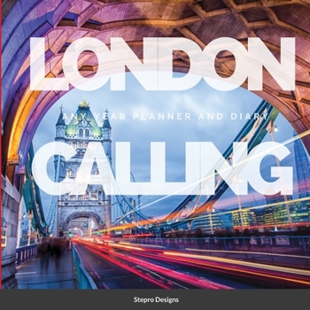 Paperback London Calling: Any Year Planner and Diary Book