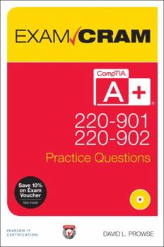 Paperback Comptia A+ 220-901 and 220-902 Practice Questions Exam Cram Book