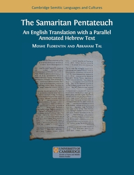 Hardcover The Samaritan Pentateuch Book