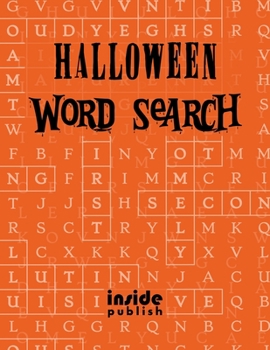 Paperback Halloween Word Search: Halloween Word Puzzles, Word Search only Book for Adults and Kids [Large Print] Book