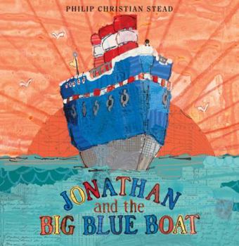 Hardcover Jonathan and the Big Blue Boat Book