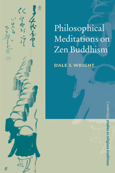 Hardcover Philosophical Meditations on Zen Buddhism Book
