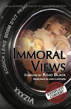 Paperback Immoral Views: An illustrated anthology of voyeuristic erotica Book