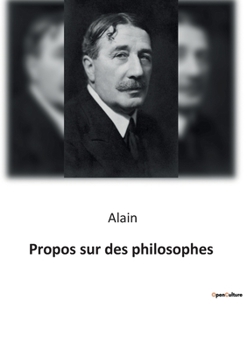 Paperback Propos sur des philosophes [French] Book