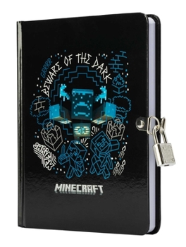 Hardcover Minecraft: Beware of the Dark Invisible Ink Lock & Key Diary Book