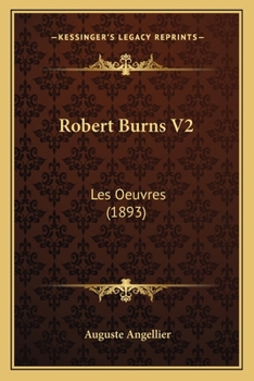 Paperback Robert Burns V2: Les Oeuvres (1893) Book