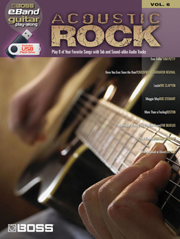 Paperback Acoustic Rock [With USB Memory Stick] Book