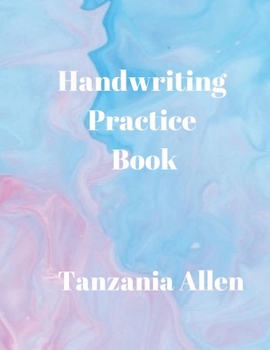 Paperback Handwriting Practice Book [Large Print] Book