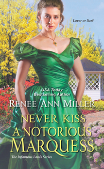 Mass Market Paperback Never Kiss a Notorious Marquess: A Witty Victorian Historical Romance Book
