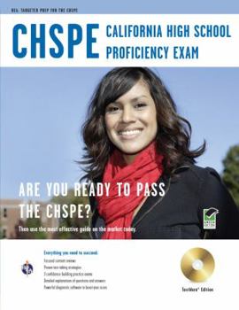 Paperback California High School Proficiency Exam (Chspe) W/CD-ROM Book