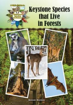 Hardcover Keystone Species That Live in Forests Book