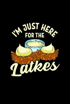 Hanukkah Funny Latke: Blank Lined Notebook Journal for Work, School, Office 6x9 110 page