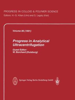 Paperback Progress in Analytical Ultracentrifugation Book