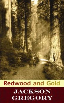 Hardcover Redwood and Gold [Large Print] Book