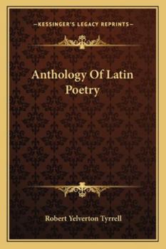 Paperback Anthology Of Latin Poetry Book