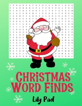 Paperback Christmas Word Finds: 50 Word Search Puzzles for Kids and Adults Book