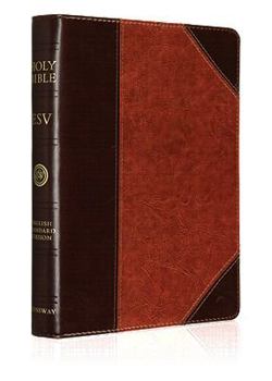 Imitation Leather Large Print Bible-ESV [Large Print] Book