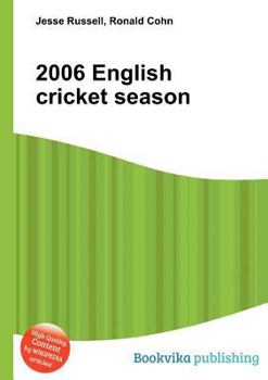 Paperback 2006 English Cricket Season Book